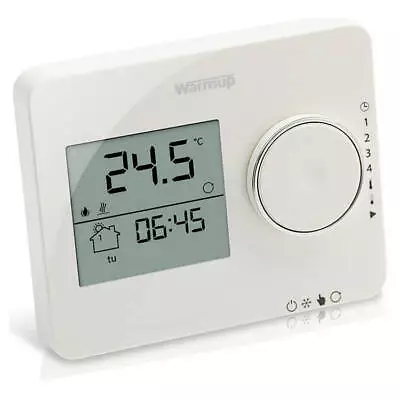 Warmup - UFH Tempo Thermostat - Porcelain White - ELT- PW • £89