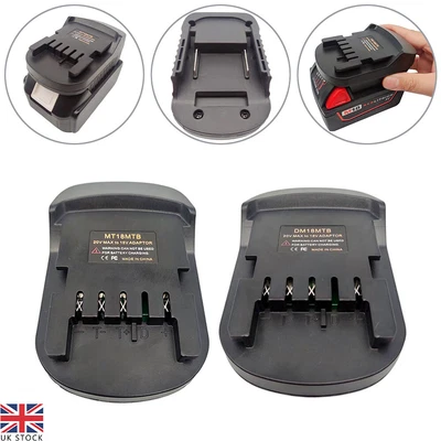 £15.21 • Buy Battery Adapter Converter For Makita /Dewalt/ Milwaukee Convert To Metabo Tool