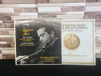 DL 710106 Paganini Violin Concerto No.2 Saint-Saens Concerto No.1 Ruggiero Ricci • $50