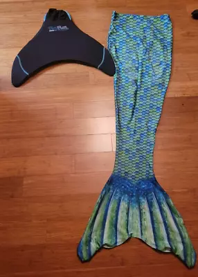 Adult Size M Mermaid Tail With Monofin  • $55