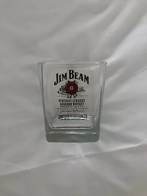 Jim Beam Glass Whiskey Tumbler • $15