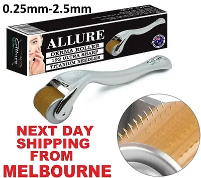$17.56 • Buy Derma Roller 192 Titanium Microneedles 0.25mm-2.5mm Anti Aging Skin Care