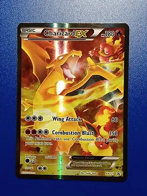 Pokemon Cards Charizard EX #XY121 Pokemon Black Star Promo Modarate Play  • $24.99