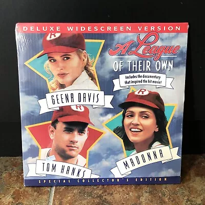 A League Of Their Own Deluxe Widescreen Laserdisc Tom Hanks Madonna 1992 SEALED • $19.99