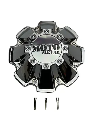 Moto Metal Chrome Wheel Center Cap W/Screws M-793 M793CHROME • $32