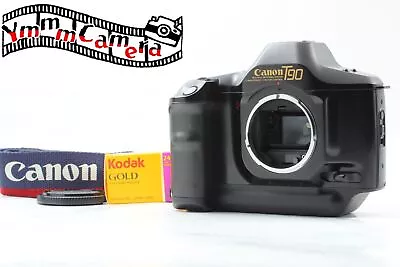 Meter Works [Near MINT W/Strap] Canon T90 35mm SLR Film Camera Black Body  JAPAN • £180.11