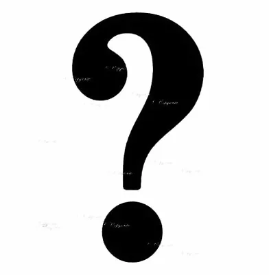 £2.99 • Buy Question Mark Vinyl Decal For Car Laptop Window Bumper Wall Truck