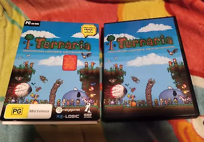 Terraria Collectors Edition PC CD-ROM - Includes Poster & Cards • $19.99