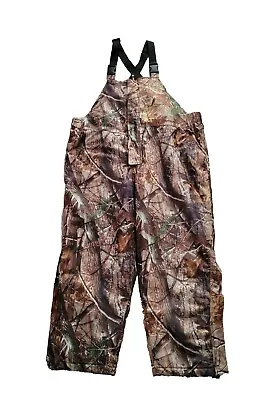 Field & Stream Camo Camouflage Overalls Bibs HydroProof Ultra XXXL 3XL • $49.99