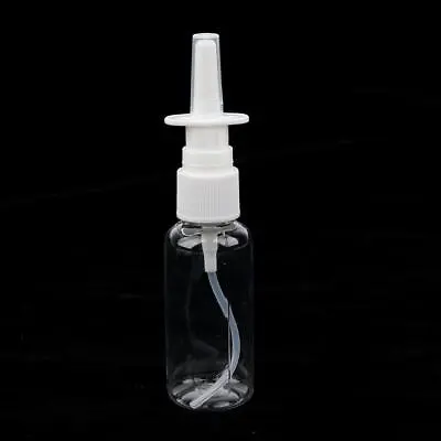 Empty Nasal Spray Bottles Pump Sprayer Mist Nose Spray Bottle Refillable USH • $1.10