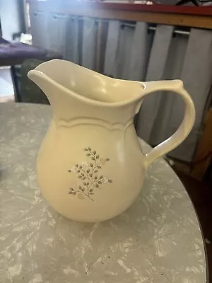 Pfaltzgraff Pottery Remembrance 2 Quart PITCHER 416 Tulip Flowers Free Ship • $23.50