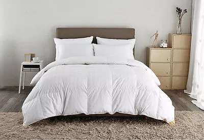 £158.05 • Buy Luxury White Goose 100% Pure Hungarian Goose Down Duvet Quilt 