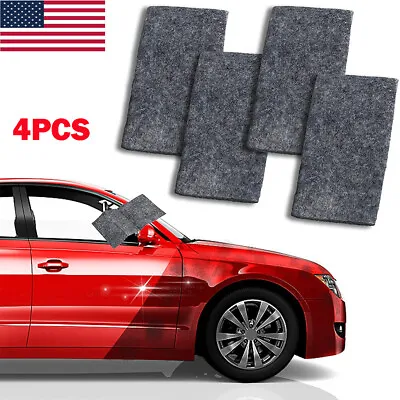 Car Scratches Remover Nano Sparkle Cloth Magic Cloth Scratch Remover Kit USA • $2.99