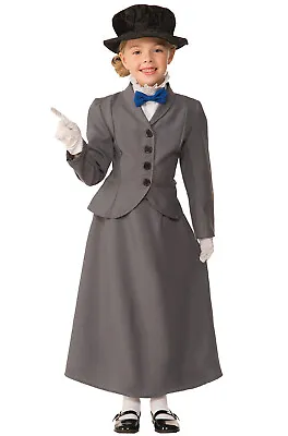 English Nanny Mary Poppins Child Costume (Large) • $20.18