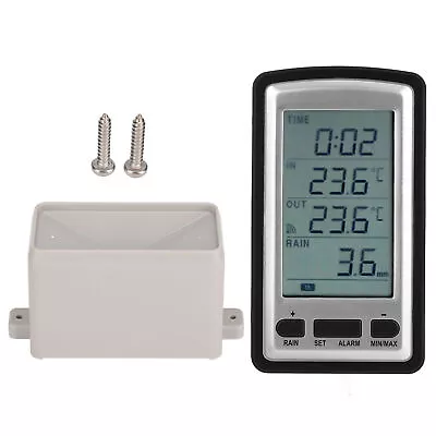 Digital Wireless Rain Meter Gauge Household RCC Transmission Temperature HD UT • $30.46