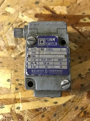 Square D Class 9007 Limit Switch R51-a2 Series A • $39.99