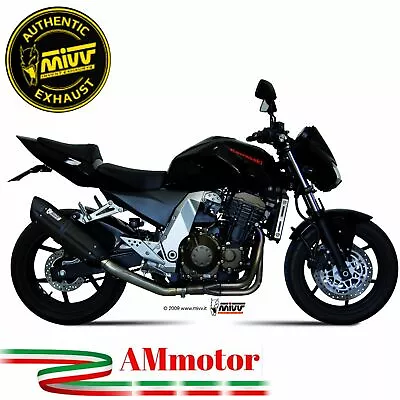 Mivv Kawasaki Z 750 2005 Exhaust Motorcycle Suono Black Slip-On Approved • $554