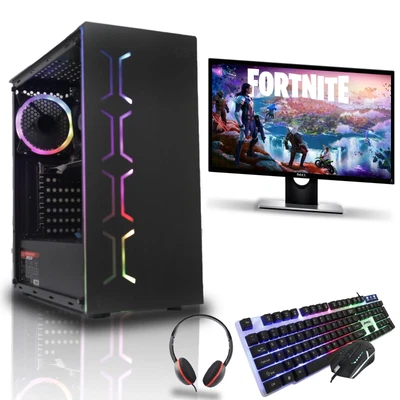 £274.99 • Buy Gaming PC Computer Bundle Intel Quad Core I5 16GB RAM 1TB HDD Windows 11 GT 730