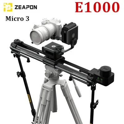 ZEAPON Micro 3 E1000 Motorized Slider For DSLR Camera Video Shooting Track Rail  • $635