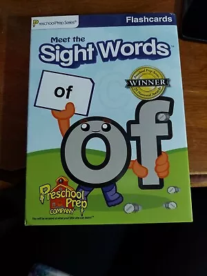 Prep School Prep Company Meet The Sight Words Flashcards 2014 For Unisex Kid's • $10