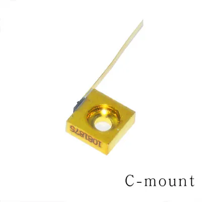 $284.50 • Buy C-Mount Red 660nm 1000mW  1W  Laser Diode With Fast Axis Compression Spot