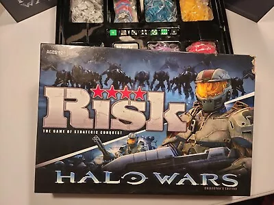 $39.99 • Buy 2009 Risk Halo Wars Collector's Edition Board Game Brand New Damaged Box