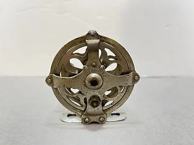 Vintage Antique Meisselbach Fly Reel Featherlight #270 Skeleton Reel With Patent • $49.95