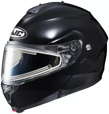 HJC C91 Electric Modular SunScreen Snowmobile Helmet Black XX 2X 2XL XXL C-91 • $274.99