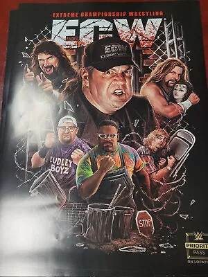 WWE  Event Pass  ECW ARENA WRESTLE MANIA 2024 SPECIAL EVENT POSTER! • $10.50