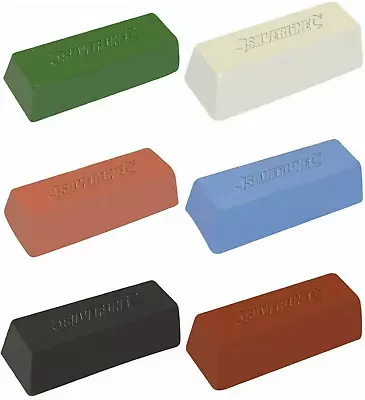 500g POLISHING COMPOUND Soaps Hard Soft Metals | Coarse - Fine BUFFING Bar Block • £10.95