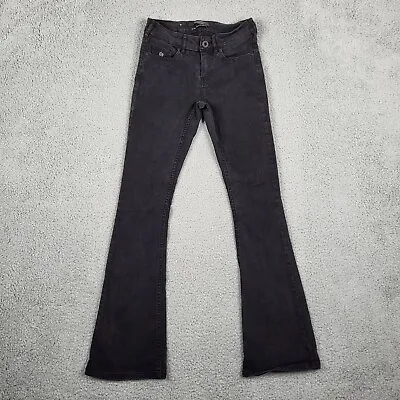 Maison Scotch Women’s Black Low-rise Flared Jeans Size W24 • $24.99