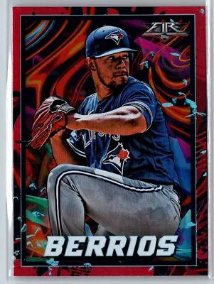 2022 Topps Fire Red Foil Jose Berrios Toronto Blue Jays #140 • $1.68