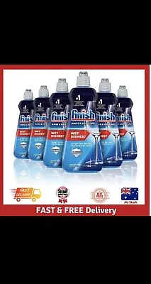 Finish Dishwashing Rinse Aid Regular Liquid 500mL (Pack Of 6) • $45.99