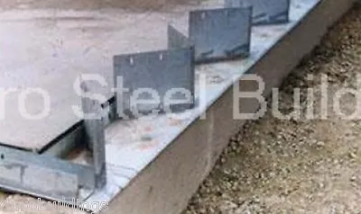 Duro Steel Arch Building 100' Metal Hand Welded Industrial Base Connector Plate  • $2358