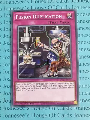 Fusion Duplication CYAC-EN077 Yu-Gi-Oh Card 1st Edition New • £0.99