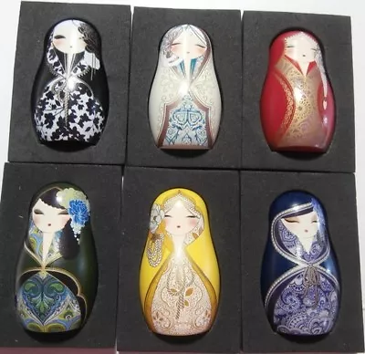 Babushka By Kimmidoll  Babushka Magnets Set 6 Bkg001 - Bkg006 New & Boxed  • $27.71