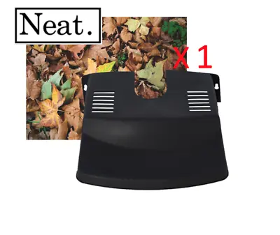 £4.99 • Buy 1 X Drain Leaf Guard - Cover - Tidy -  Black Plastic - Barrier - Protector 