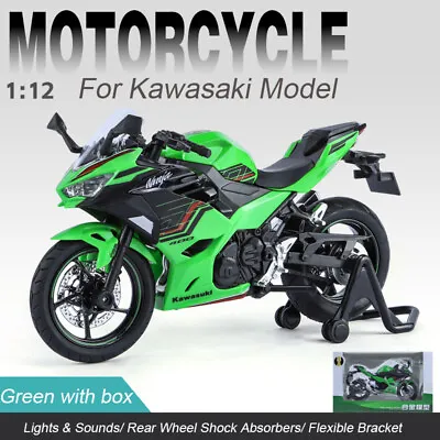 1:12 Scale Motorcycle Diecast Motorbike Racing Model Toy For Kawasaki Ninja 400 • $24.99