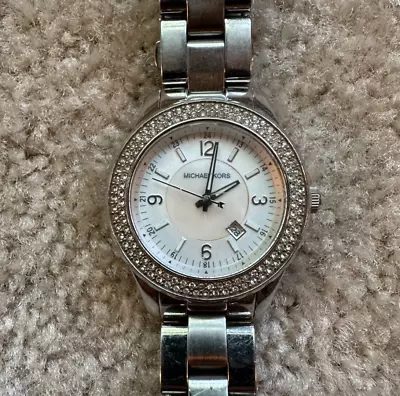 Michael Kors Madison Crystallized MK5401 Wrist Watch For Women • $44.99