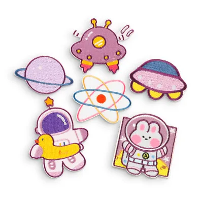 Space Planet Astronaut Stick On Sew On Embroidered Patch Applique Badge Biker • $3.62
