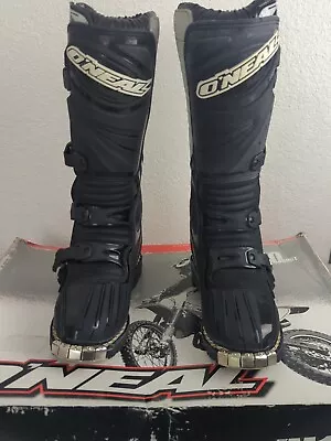 Size 6 Black M10 O'neal Riding Boots Trail Bikes ATV dirt Bikes New With Box • $144.99