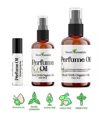 White Patchouli Type Perfume Oil | Made W/ Organic Oils | Alcohol Free • $18.99