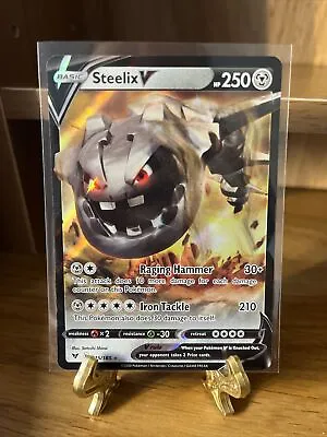 $3.44 • Buy Steelix V -- NM - Mint Ultra Rare Pokemon Card -- Vivid Voltage 115/185