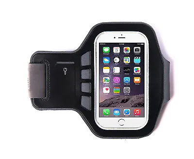 Ultimate Black IPhone 6 (4.7 ) Neoprene Breathable Armband Jogging Running 44cm • £1.95