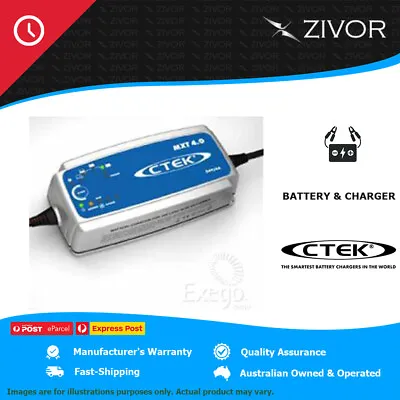 New CTEK Battery Charger 24V 4Amp 1.05kg - 2 Year Warranty MXT4.0 • $331.22