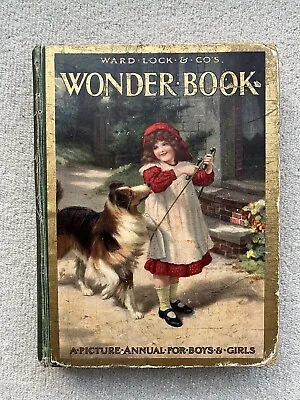 £10 • Buy The Childrens Wonder Book. 1914.  Ward, Lock & Co. A Beautiful Antique Storybook