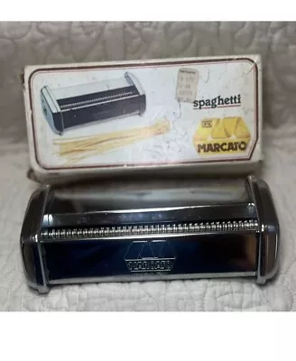 Marcato Spaghetti Cutter Attachment For Atlas 150 Pasta Machine Made In Italy • $25.99