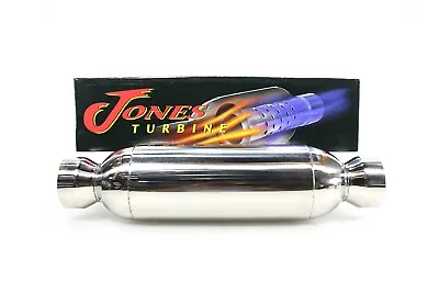 NEW Jones Performance Turbine Muffler JT4040XL 4  304 Stainless Steel Universal • $57.71
