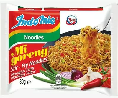 £19.99 • Buy Indomie Mi Goreng Instant Noodles Fried Noodles Original - 40 PACKETS