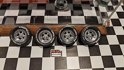 Ertl 1:18 Scale Wheels & Rubber Tires. (no Backs) • $19